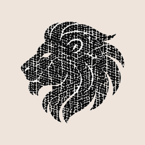 Leo zodiac sign illustration